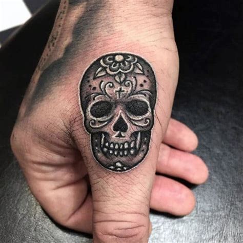 Small Skull Tattoos For Men Inspiration Guide