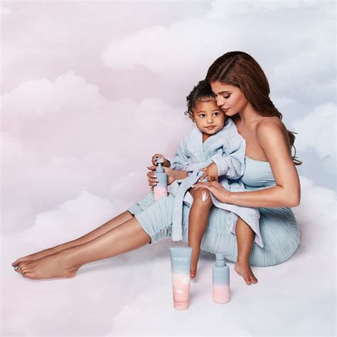 Kylie Jenner Takes A Glammed Up Bubble Bath With Daughter Stormi In Promotional Image For Kylie