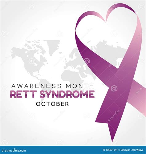 Rett Syndrome Awareness Month Design Template Good For Celebration
