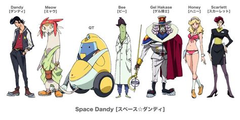Space Dandy Space Dandy Character Design References Character Design
