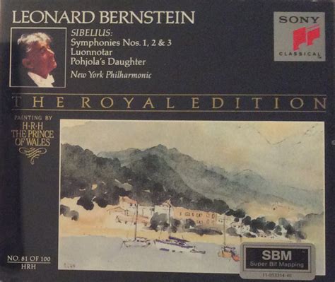 Sibelius New York Philharmonic Leonard Bernstein Symphonies Nos 1