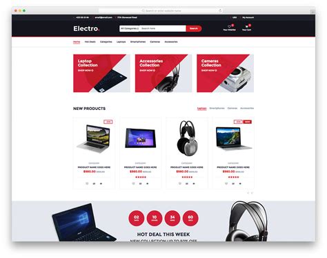 Free Template For Ecommerce Website In Html
