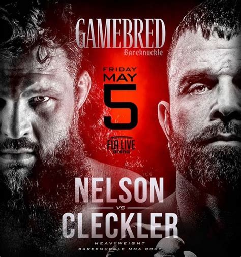 Big Country Nelson To Face Bad Boy Cleckler At Gamebred Bareknuckle