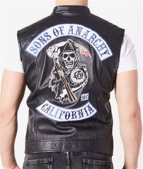 Sons Of Anarchy Vest Jax Teller Soa Leather Vest Jackets Creator