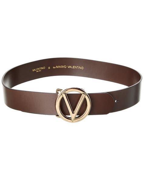 Valentino By Mario Valentino Giusy Leather Belt Shop Premium Outlets