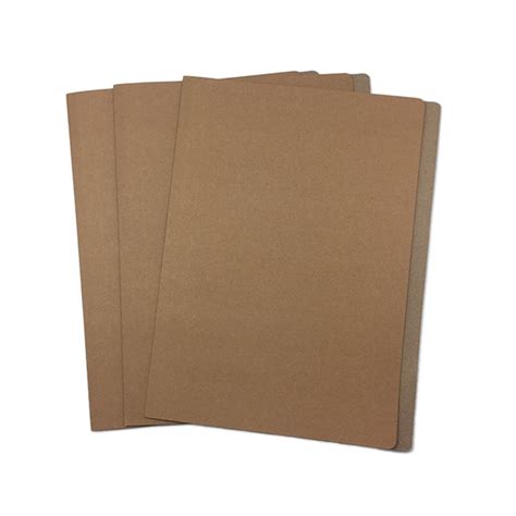 A4 Size Kraft Paper Manila File Folder From Three Color Stone 100pcs