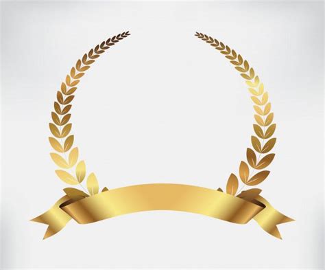 Premium Vector Golden Award Laurel Wreath Golden Awards Laurel