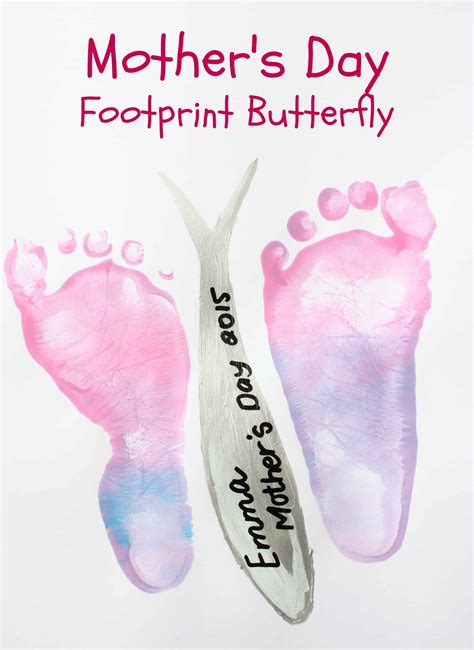 Footprint Butterfly Keepsake Emma Owl