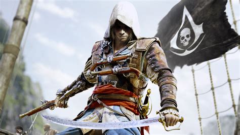 Assassins Creed Iv Black Flag 4k Wallpaperhd Games Wallpapers4k