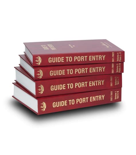 Guide to Port Entry 2021-2022 Edition