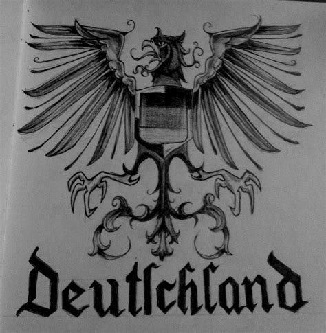 German Eagle Tattoo Design By Sejason56 On Deviantart