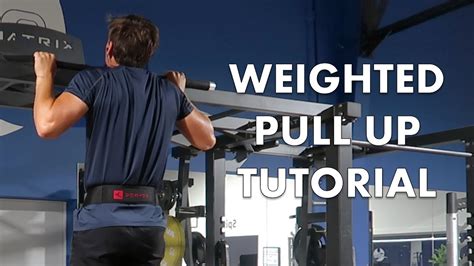 How To Do A Weighted Pull Up Weighted Pull Up Form Guide Youtube