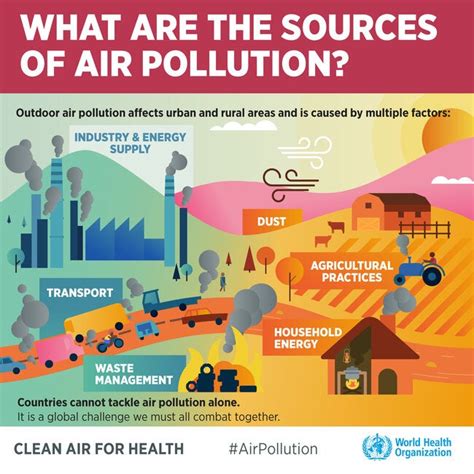 Infographic What Are The Sources Of Air Pollution 2018 Pahowho