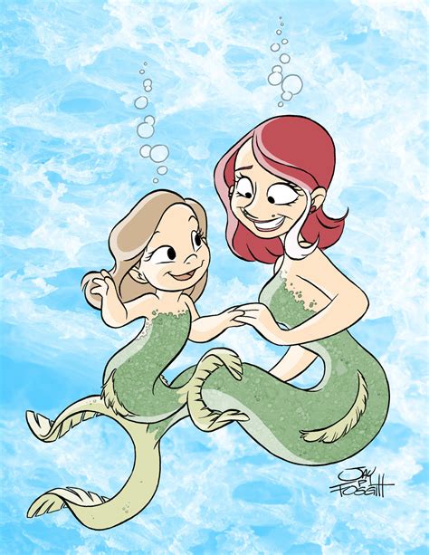 Mermaid Meet Up By Jayfosgitt On Deviantart