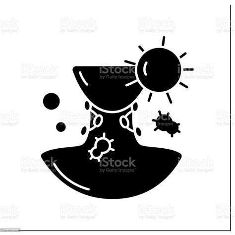 Lymph Nodes Glyph Icon Stock Illustration Download Image Now Istock