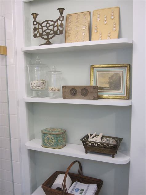 Refinish a flea market find, update an existing stock cabinet, or upgrade a retail table for a personalized diy bathroom vanity you'll love. Bathroom Shelf Ideas Keeping Your Stuff Inside - Traba Homes