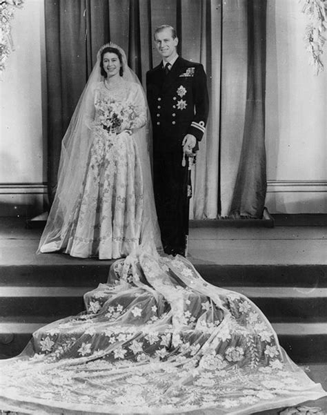 The monarch and her husband were. Queen Elizabeth and Prince Philip's wedding video from 1947 released | HELLO!