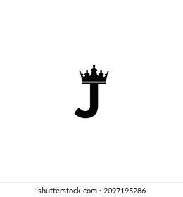 Letter J With Crown Over Royalty Free Licensable Stock Vectors Vector Art Shutterstock