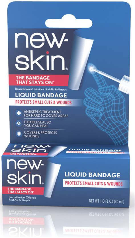 New Skin Liquid Bandage First Aid Liquid Antiseptic 1 Ounce Bottle