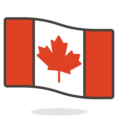 Icon Canada Flag Emoji 🇨🇦 Flag Canada Emoji Meaning With Pictures