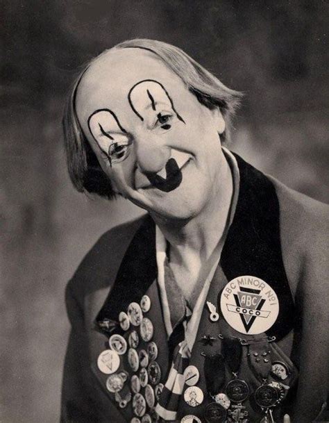 The Great Circus Clown Persona That Was Coco Who Toured With Bertram