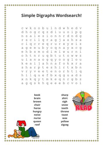 Mixed Simple Digraphs Wordsearch Teaching Resources