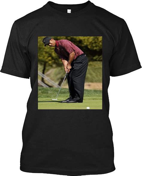 Tiger Woods Putting On Green Golf Legend T Shirt T