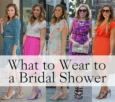 What To Wear To A Bridal Shower Living After Midnite