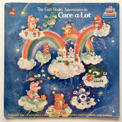The Care Bears Adventures In Care A Lot Sealed Lp Vinyl Etsy Care