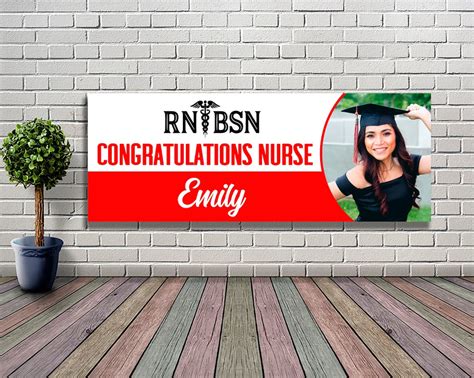 Digital Or Printed Nurse Graduation Banner Nursing Graduation Etsy