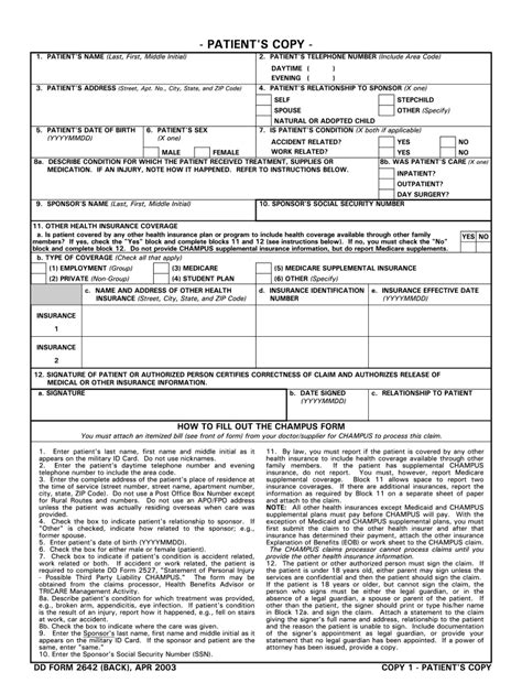 Dd 2642 2018 2024 Form Fill Out And Sign Printable Pdf Template