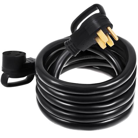 However, i can only plug my mh to shore power if my rig is parked in a certain direction, which typically is 90% of the time. 50 Amp RV Extension Cord Power Cable 6/3+8/1 Wire for ...
