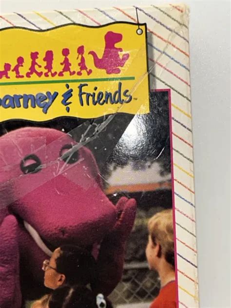 Rare Barney And Friends Vhs Treasure Of Rainbow Beard Time Life Video