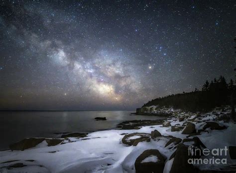 Milkyway At Otter Cliffs Photograph By Scott Thorp Fine Art America