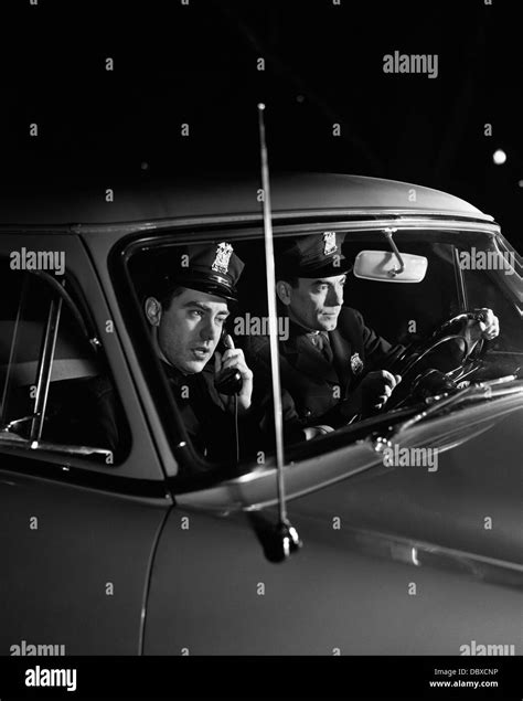 1950s Police Car
