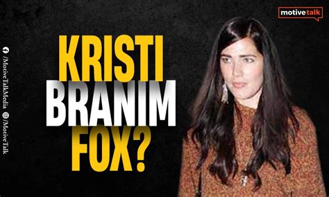 who is kristi branim fox sister of sensational hollywood actress megan fox nov 2023 motive talk