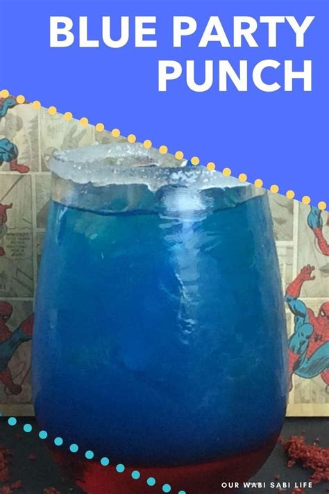 How To Make Blue Party Punch Video Blue Party Punches Party Punch