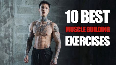 10 Best Exercises To Build Muscle Youtube