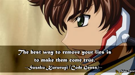 My Anime Review Code Geass Hangyaku No Lelouch Quotes