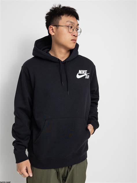 Nike Sb Icon Hd Hoodie Blackwhite