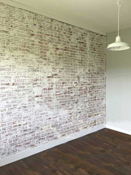 White Washed Faux Brick Well Be Coming Up With This Style In A Couple