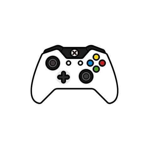 White Controller Gamer Xbox One Controllers Icon