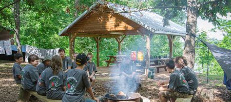 Camping Great Smoky Mountain Council Boy Scouts Of America