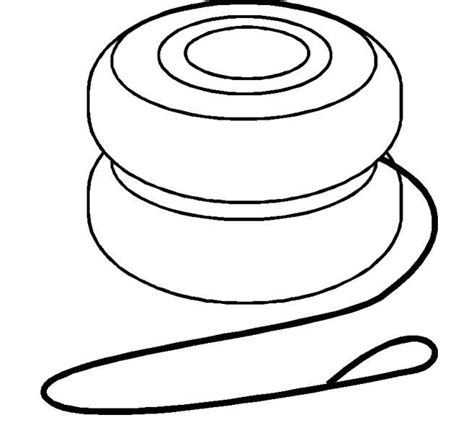 Yoyo Coloring Page At Free Printable Colorings Pages