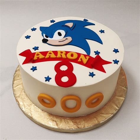Super Sonic Cake Sonic Cakes Sonic The Hedgehog Birthday Cake
