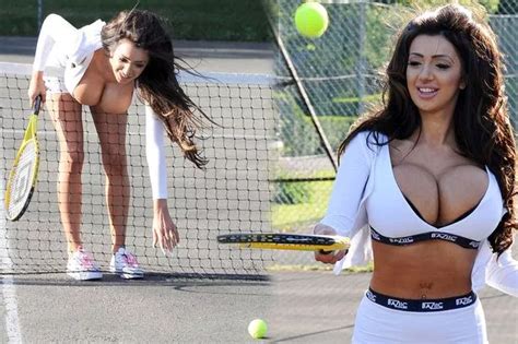 Chloe Mafia Busts Out Of Her Tennis Whites In A Very Raunchy Practice Session Mirror Online