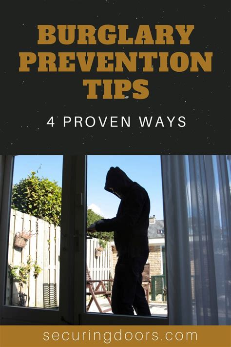 Burglary Prevention Tips Burglary Prevention Burglary Prevention