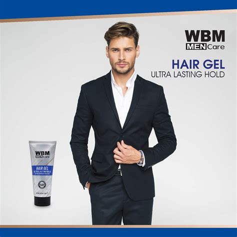 Same day and next day delivery option available. WBM Men Care Hair Gel - Strong Hold Refreshing & Hydrating ...