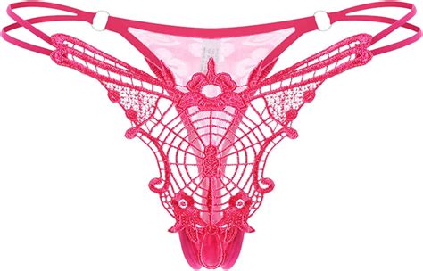 1pc women sexy thong lace see through hollow out within temptation panties briefs