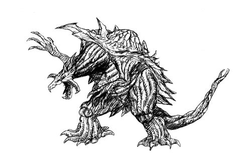 Orga Concept Art Designs Can Be Repurposed Into There Own Kaiju R